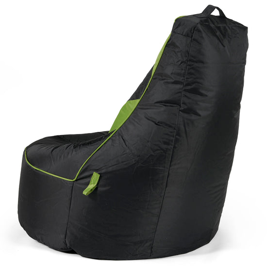Puff Gaming Acolchado - Negro / Verde 03