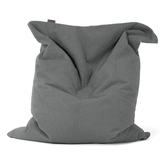 Puff Gigante Cama XL - Boucle Gris 01