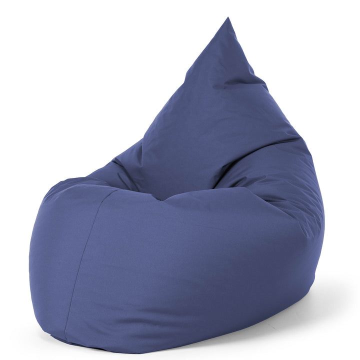 Puff Gigante Cama XL - Fácil Cuidado Exterior Azul Marino 02