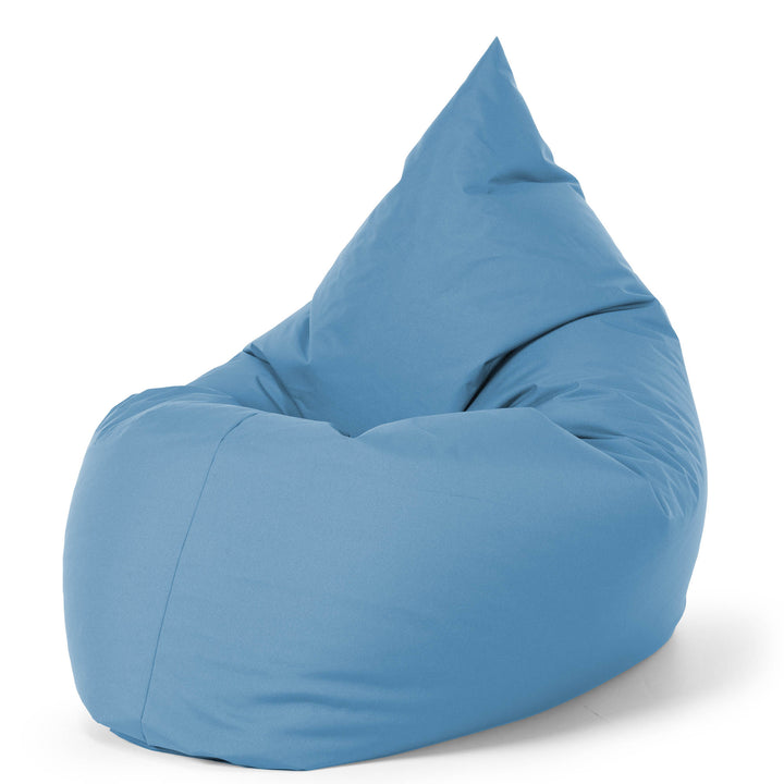 Puff Gigante Cama XL - Fácil Cuidado Exterior Azul turquesa 02