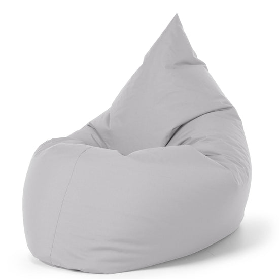 Puff Gigante Cama XL - Fácil Cuidado Exterior Plata 02