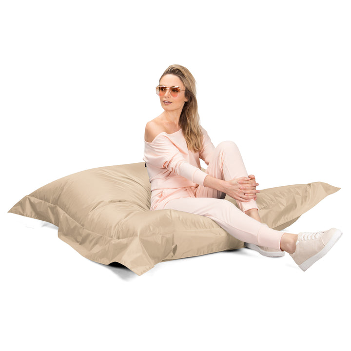 Puff Gigante Cama XXL - SmartCanvas™ Beige 03