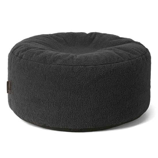 Puff Taburete - Boucle Grafito 01