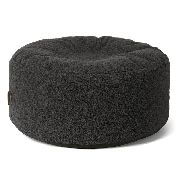 Puff Taburete - Boucle Grafito 01