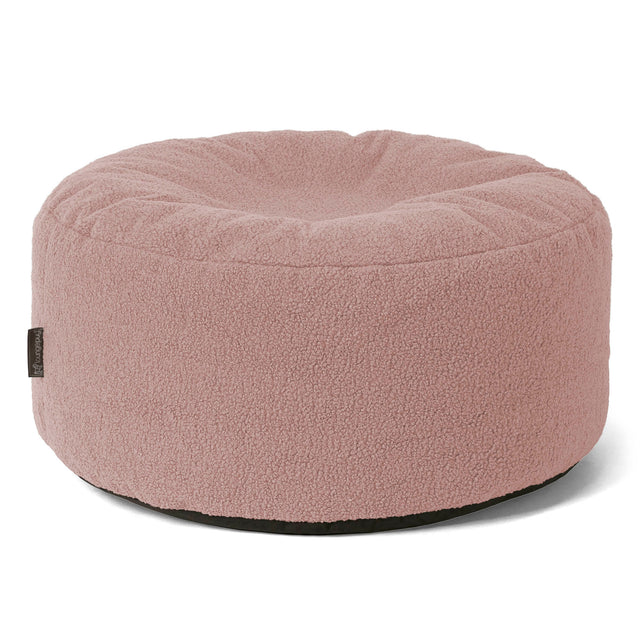 Puff Taburete - Boucle Rosa 01