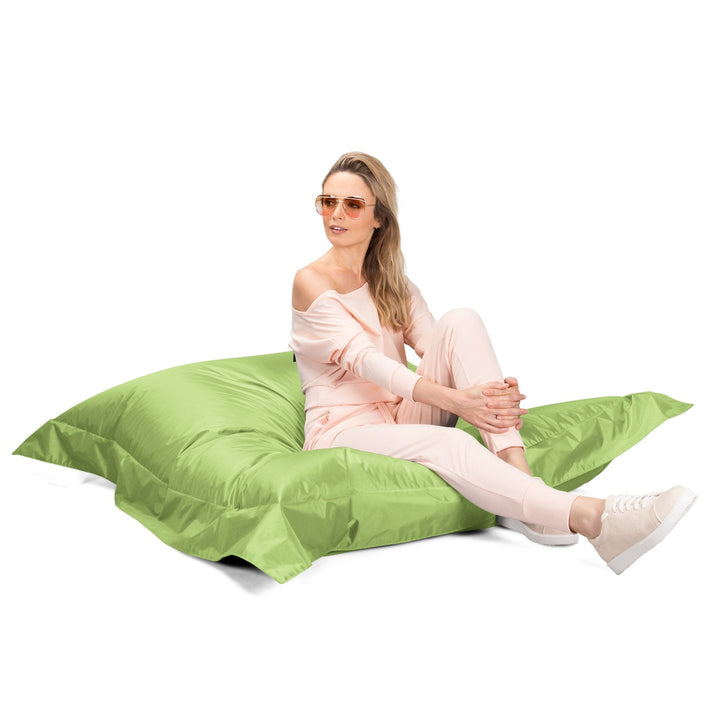 Puff Gigante Cama XXL - SmartCanvas™ Verde Manzana 03