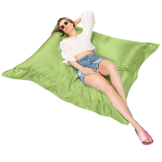 Puff Gigante Cama XXL - SmartCanvas™ Verde Manzana 04