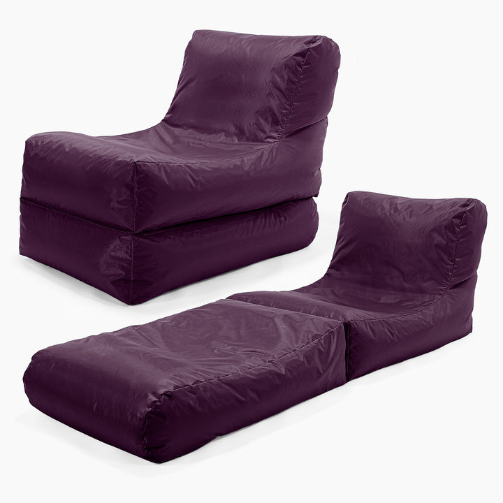 SmartCanvas™ Puf Hamaca - Morado 01