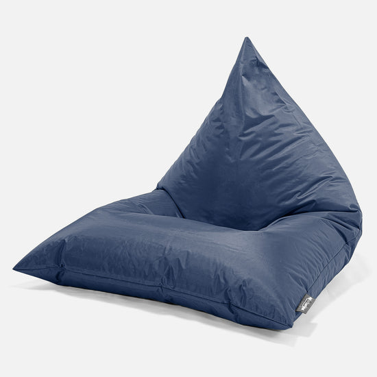 Puff Pera 'Relajarse' - SmartCanvas™ Azul Marino 01