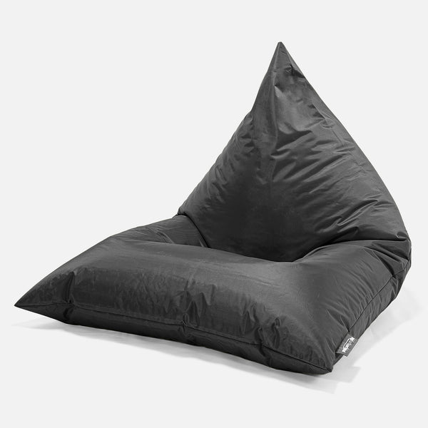 Puff Pera 'Relajarse' - SmartCanvas™ Negro 01
