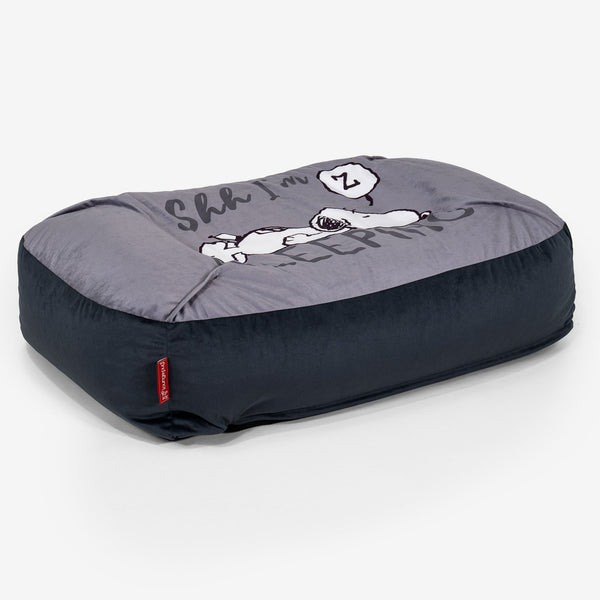 Charlie Brown y Snoopy Cama Encorvada para Perros Mediana - Siesta 01