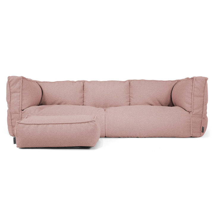 Albert Puf Sofá 3 plazas - Boucle Rosa_02