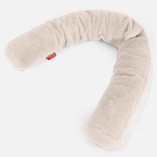 Almohada Gigante para Sofás XL - Piel de Osito Sintética Crema 01