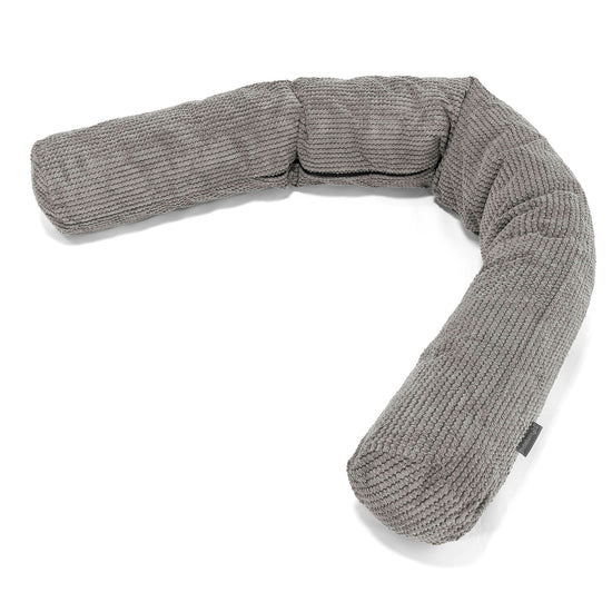 Almohada Gigante para Sofás XL - Pompón Carbón Gris 01
