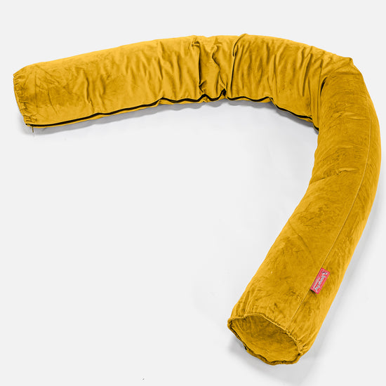 Almohada Gigante para Sofás XL - Terciopelo Oro 01
