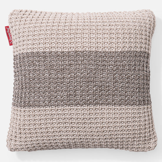 Cojín 47 x 47cm - Algodón 100% Chester Crema 01