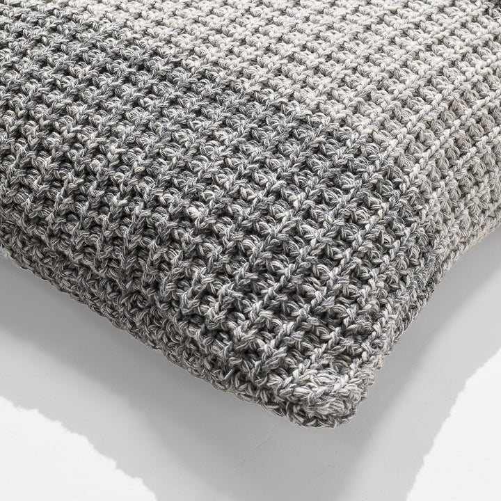 Cojín 47 x 47cm - Algodón 100% Chester Gris 02