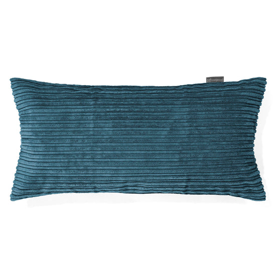 CloudSac 50 Almohada Gigante Viscoelástica 40 x 80cm - Pana Clásica Azul marino 