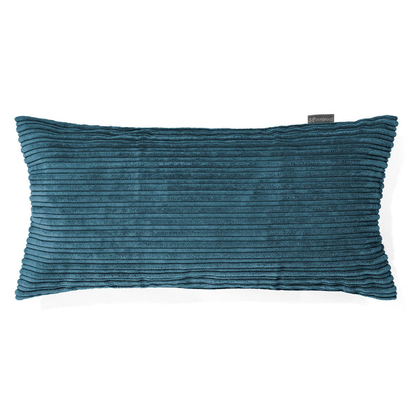 CloudSac 50 Almohada Gigante Viscoelástica 40 x 80cm - Pana Clásica Azul marino 