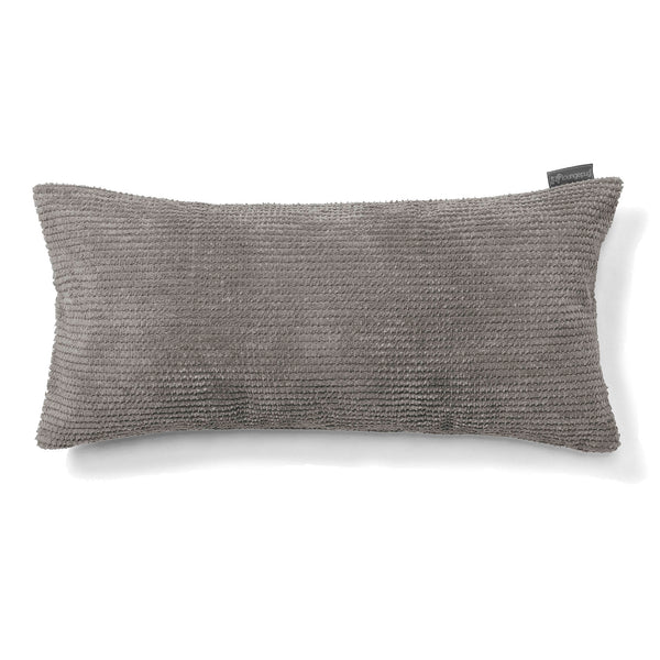 CloudSac 50 Almohada Gigante Viscoelástica 40 x 80cm - Pompón Carbón Gris