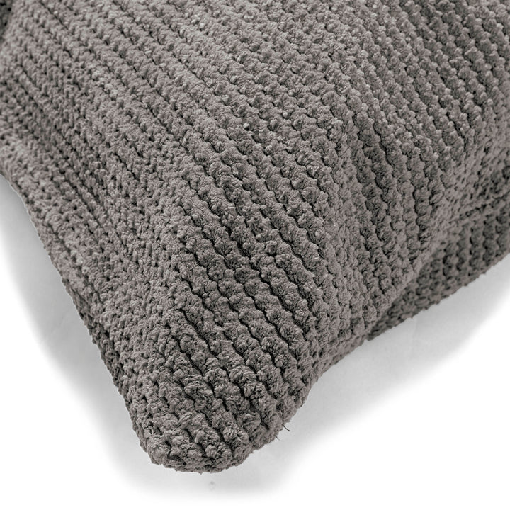 CloudSac 50 Almohada Gigante Viscoelástica 40 x 80cm - Pompón Carbón Gris