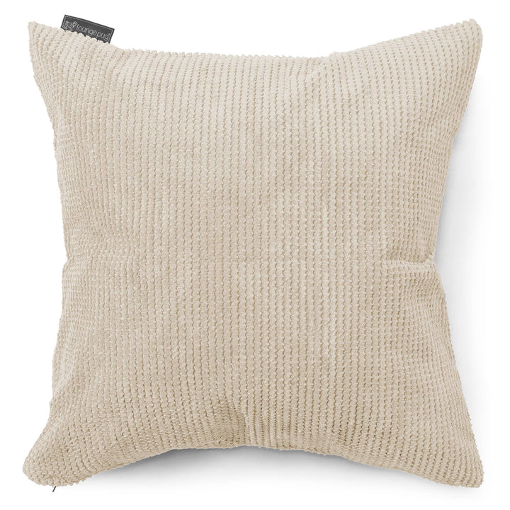 Cojín Gigante 70 x 70cm - Pompón Crema 01