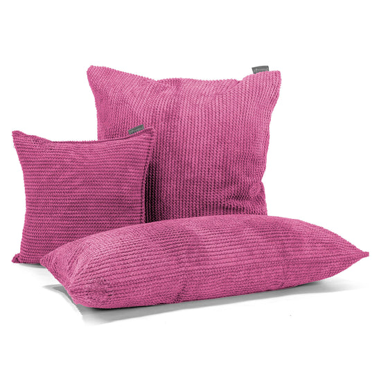 Cojín Gigante 70 x 70cm - Pompón Rosa 04