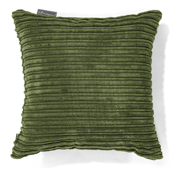 Fundas de Cojín 47 x 47cm - Pana Clásica Bosque Verde 01