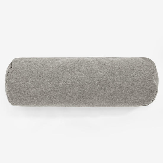Cojín Cilíndrico 20 x 55cm - Lana de Interalli Plata 02