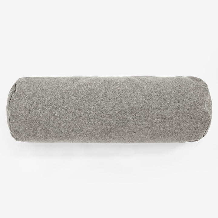 Cojín Cilíndrico 20 x 55cm - Lana de Interalli Plata 02
