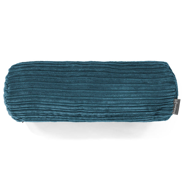 Cojín Cilíndrico 20 x 55cm - Pana Clásica Azul marino 01