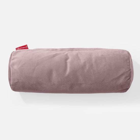 Cojín Cilíndrico 20 x 55cm - Terciopelo Rosa 02