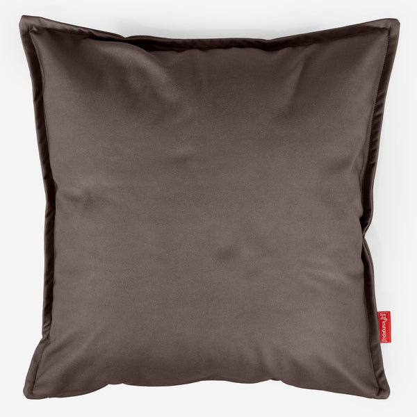 Fundas de Cojín Extra Grande 70 x 70cm - Cuero Vegano Chocolate 01