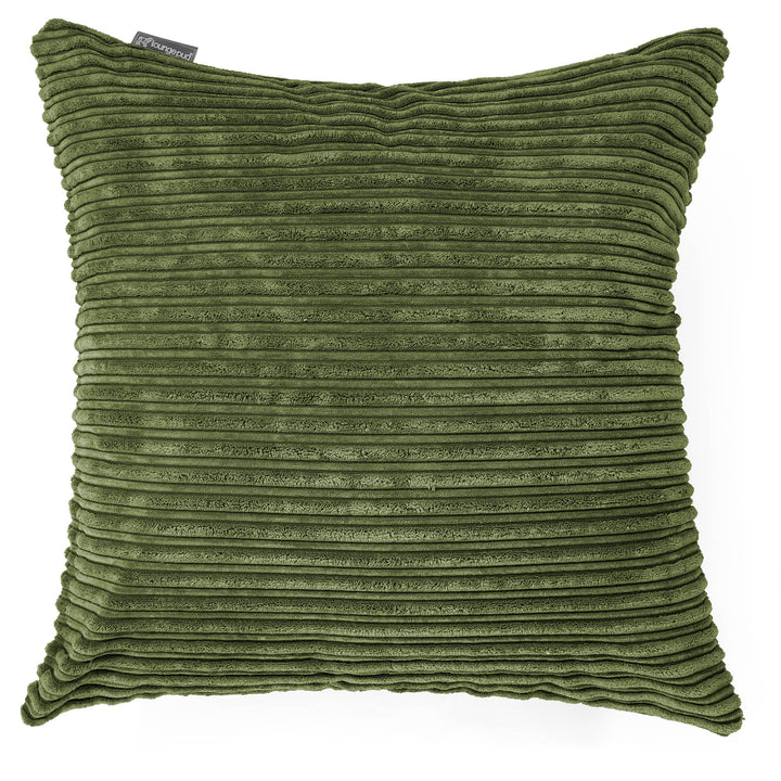 Fundas de Cojín Extra Grande 70 x 70cm - Pana Clásica Bosque Verde 01