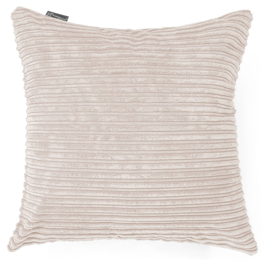 Cojín Extra Grande 70 x 70cm - Pana Clásica Marfil 01