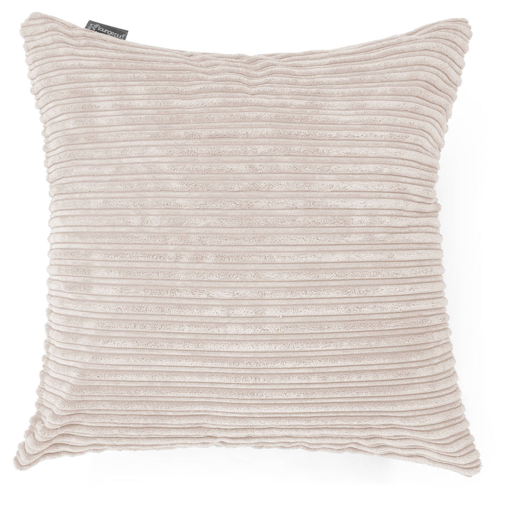 Cojín Extra Grande 70 x 70cm - Pana Clásica Marfil 01
