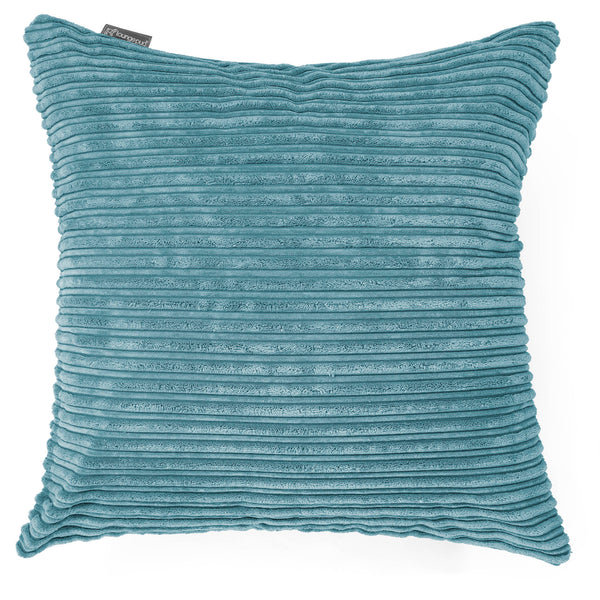 Cojín Extra Grande 70 x 70cm - Pana Clásica Egeo Azul 01