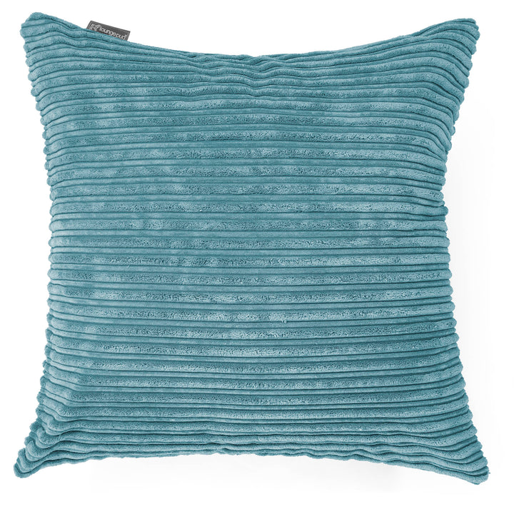 Cojín Extra Grande 70 x 70cm - Pana Clásica Egeo Azul 01