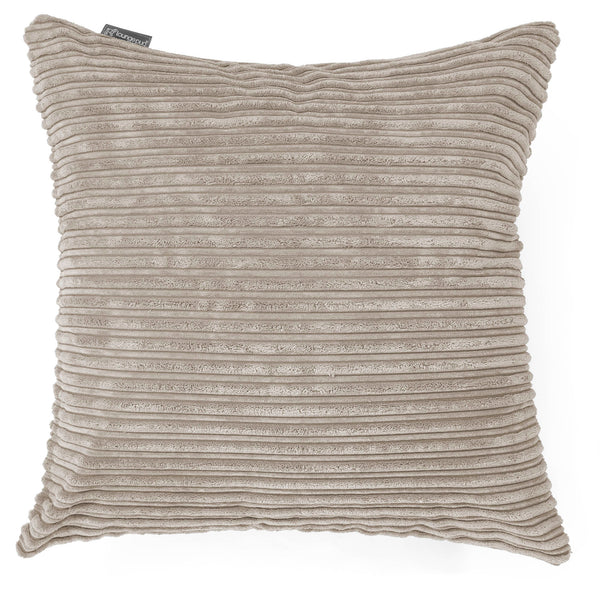 Cojín Extra Grande 70 x 70cm - Pana Clásica Visón 01