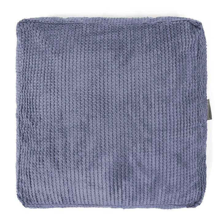 Cojín de Piso Grande - Pompón Morado 03