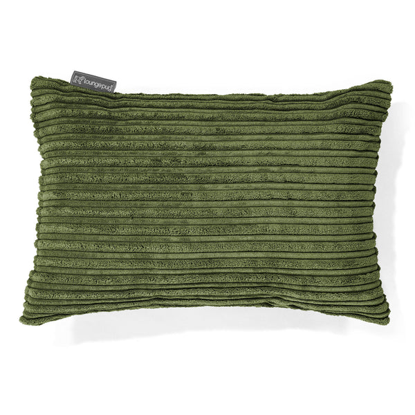 Fundas de Cojín Rectangular 35 x 50cm - Pana Clásica Bosque Verde 01