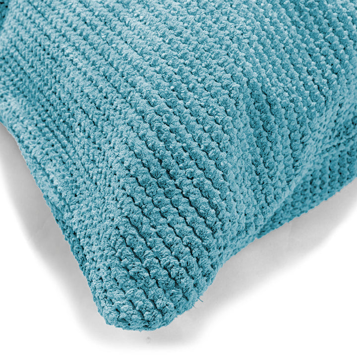 Cojín Rectangular 35 x 50cm - Pompón Egeo Azul 02