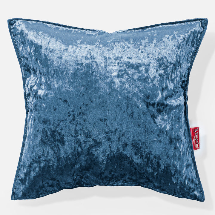 Cojín Gigante 70 x 70cm - Terciopelo Retro Turquesa 01
