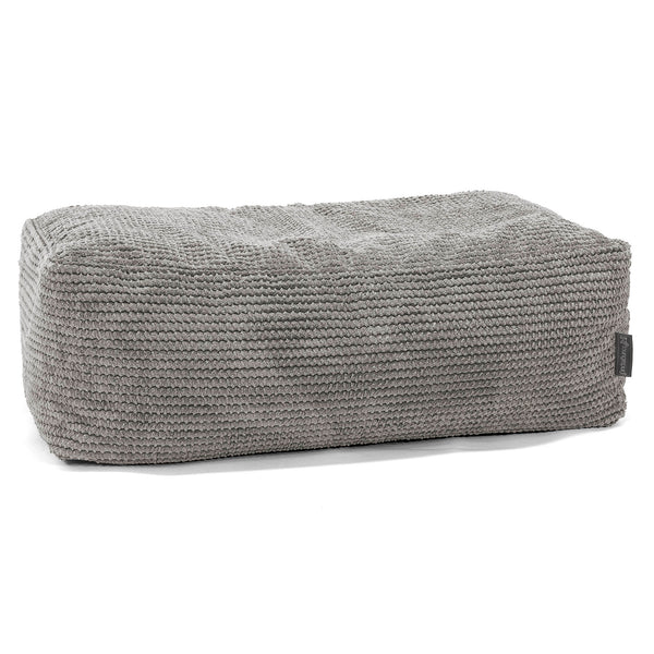 Escabel Gigante - Pompón Carbón Gris 01
