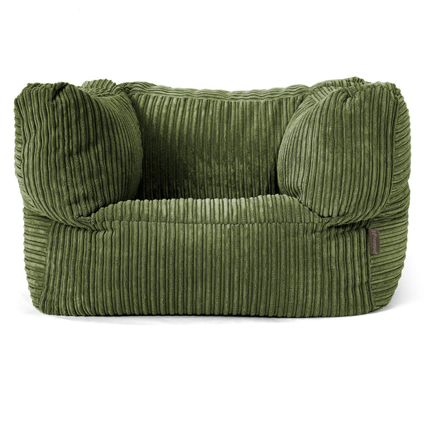 Albert Puff Sillón - Pana Clásica Bosque Verde 01