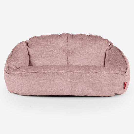 Puf Grande Bubble - Chenille Rosa 01