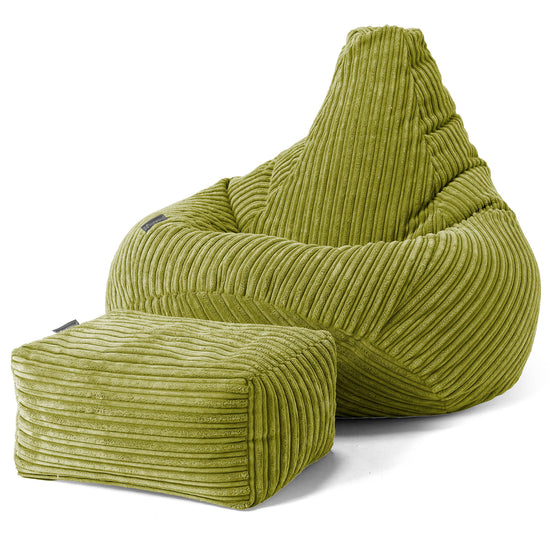 Puf Silla de Juego para Niños de 6 a 14 años - Pana Clásica Lima 02