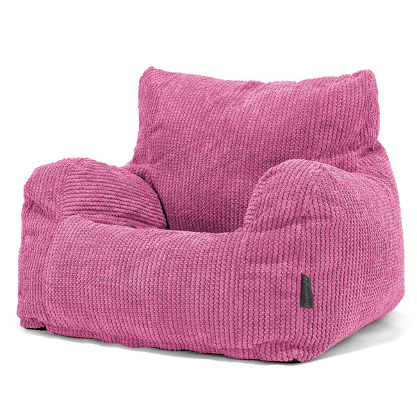 Sillón Puf Teens 6-14 años - Pompón Rosa 01