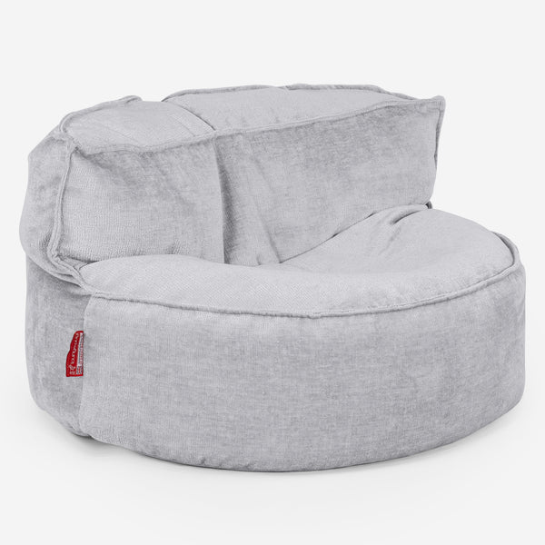 Puf Sofá Chloe - Chenille Gris 01
