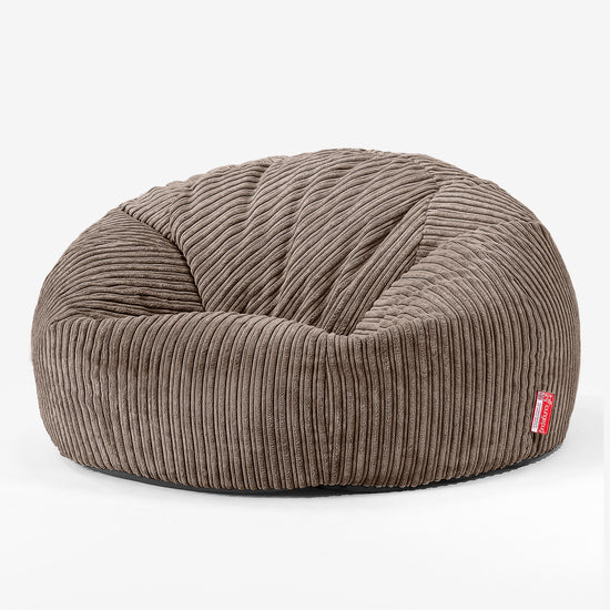 Puf Sofa para Niños de 6 a 14 años - Pana Clásica Moca 02